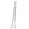 Dirks 3 delige opsteekladder 3x12 ongecoat